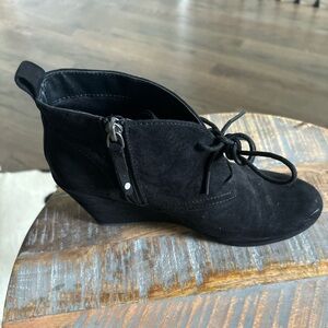 black suade boots women’s 8